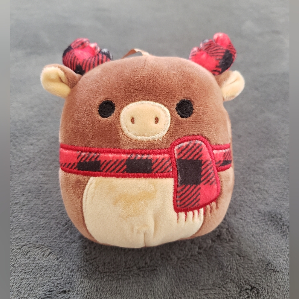 Christmas Squishmallows Plush Ornament Reindeer Alfred 2022